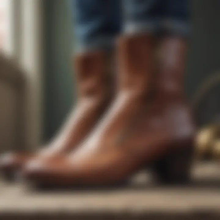 Historical evolution of side zip ankle boots